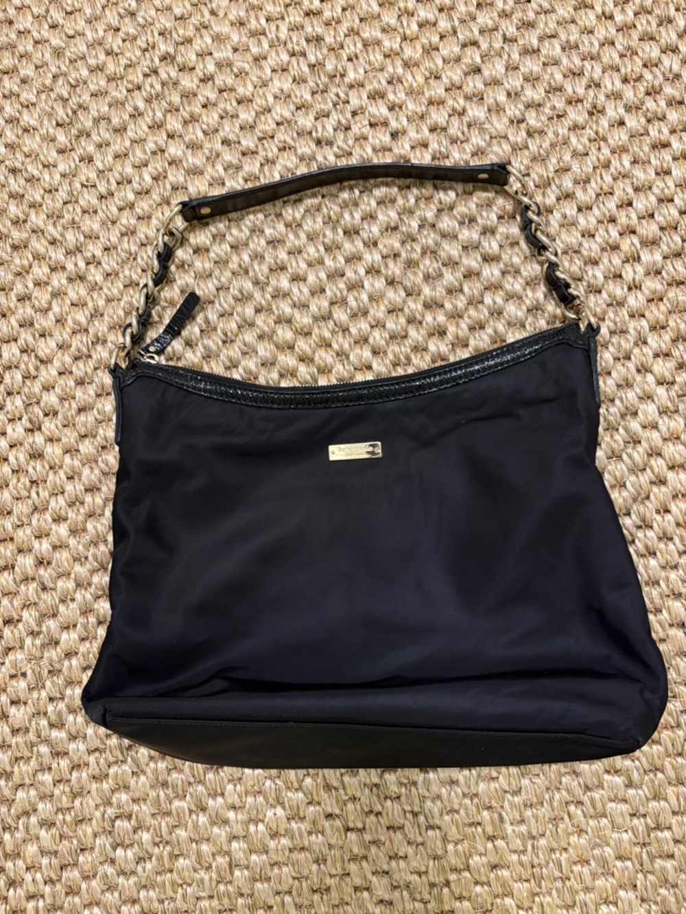 kate spade Black Chain-Accent Shoulder Bag - Picture 5 of 6